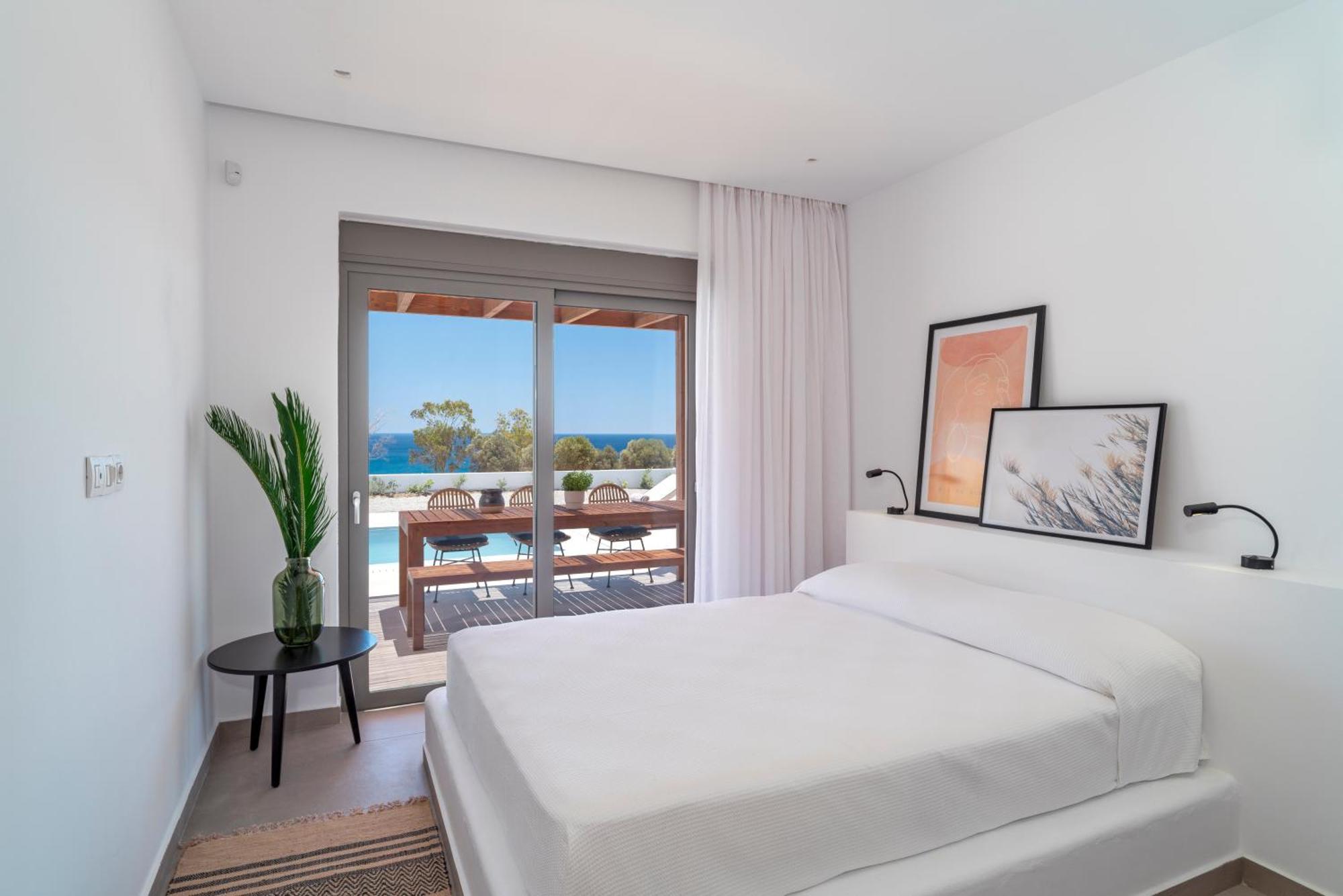 Terra D'Oro Sea View Villa With Private Pool Kiotari Quarto foto